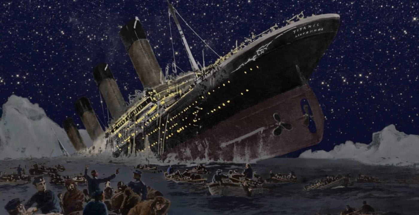 24 Photo Of The Sinking Of Rms Titanic Vintagetopia Titanic - Vrogue