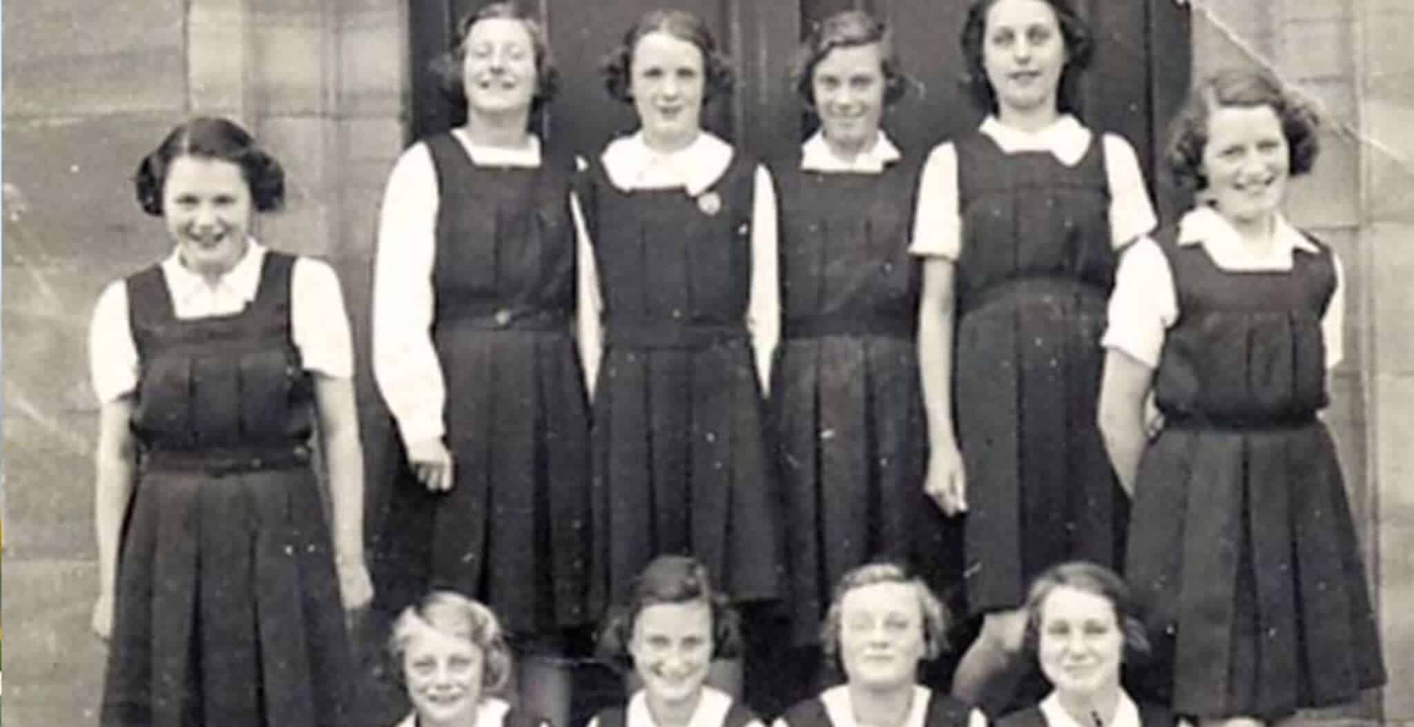 School uniform in the 1940s