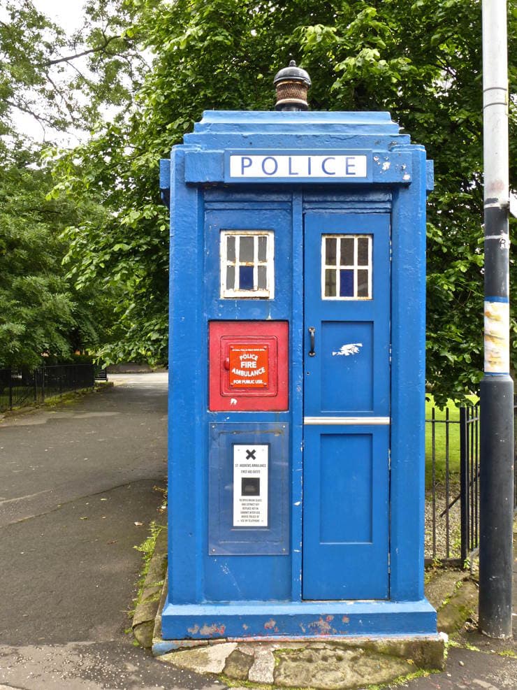 Green Police Boxes of Sheffield - Historic UK