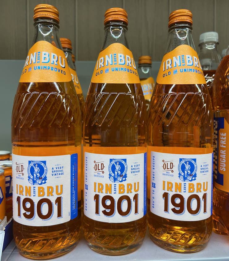 IRN-BRU, Made In Scotland From Girders - Historic UK