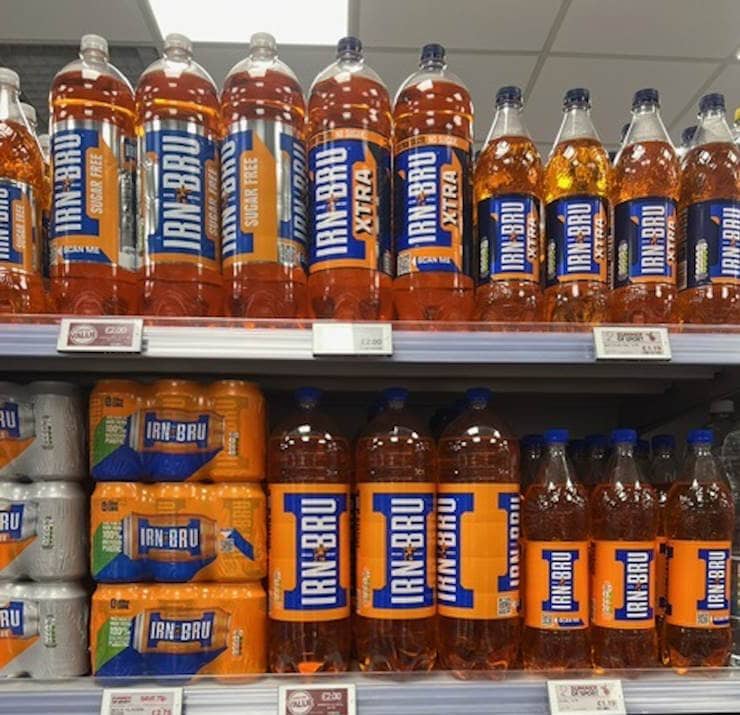 IRN-BRU, Made In Scotland From Girders - Historic UK